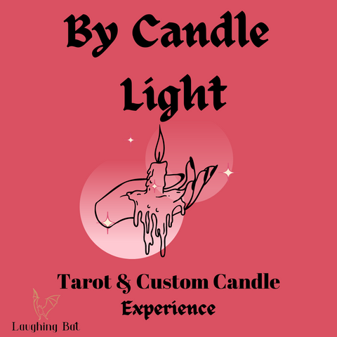 By Candle Light Tarot and Custom Candle