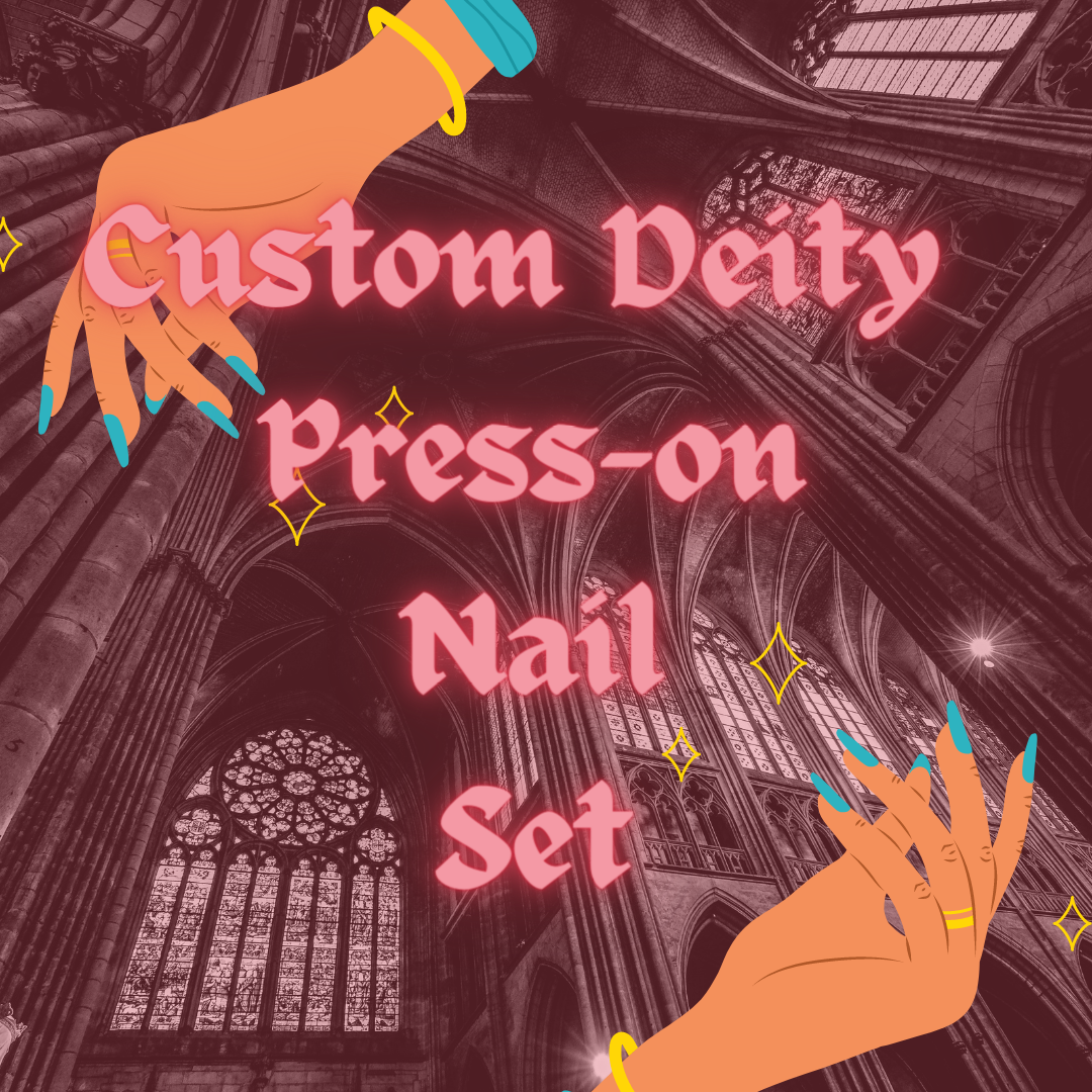 Custom Deity Press On Nail Set