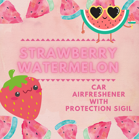 Strawberry Watermelon Car Air Freshener
