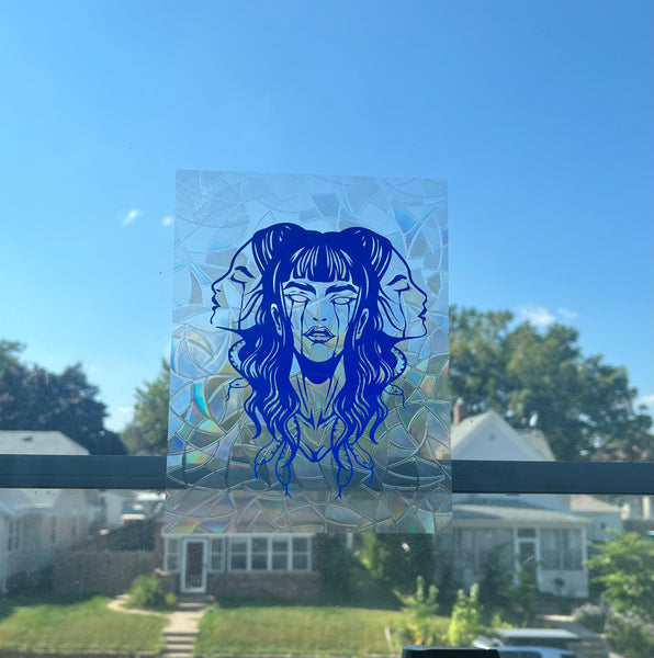 Triple Goddess Sun Catcher