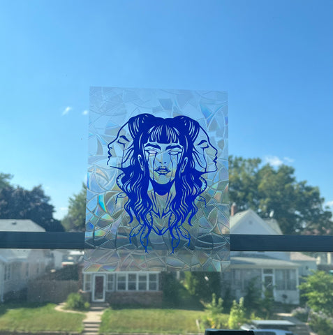 Triple Goddess Sun Catcher