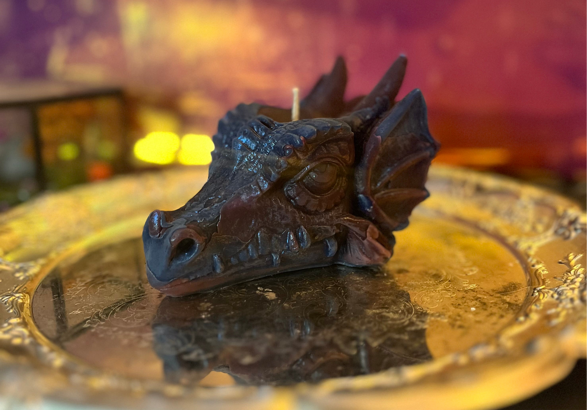 Custom Beeswax Dragon
