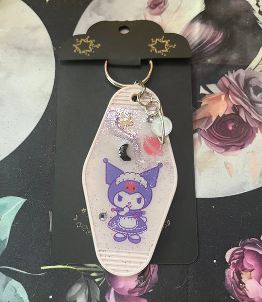K & M HK Motel keychain