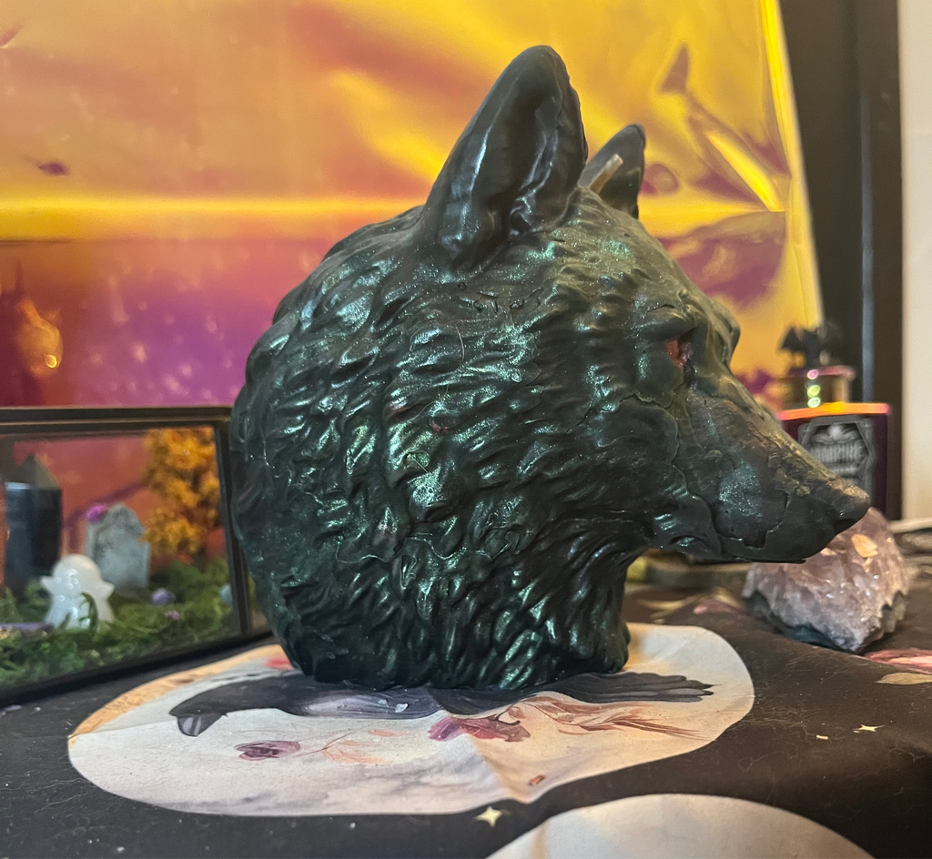 Custom Beeswax Wolf