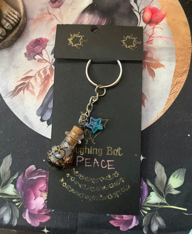 Peace Keychain Charm