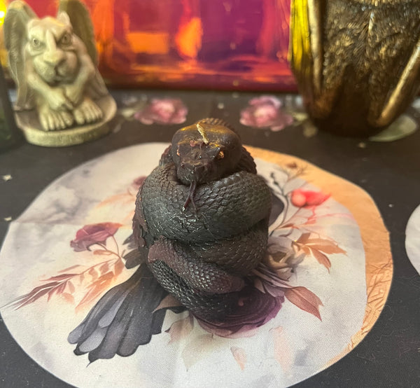 Purple Black Beeswax Snake