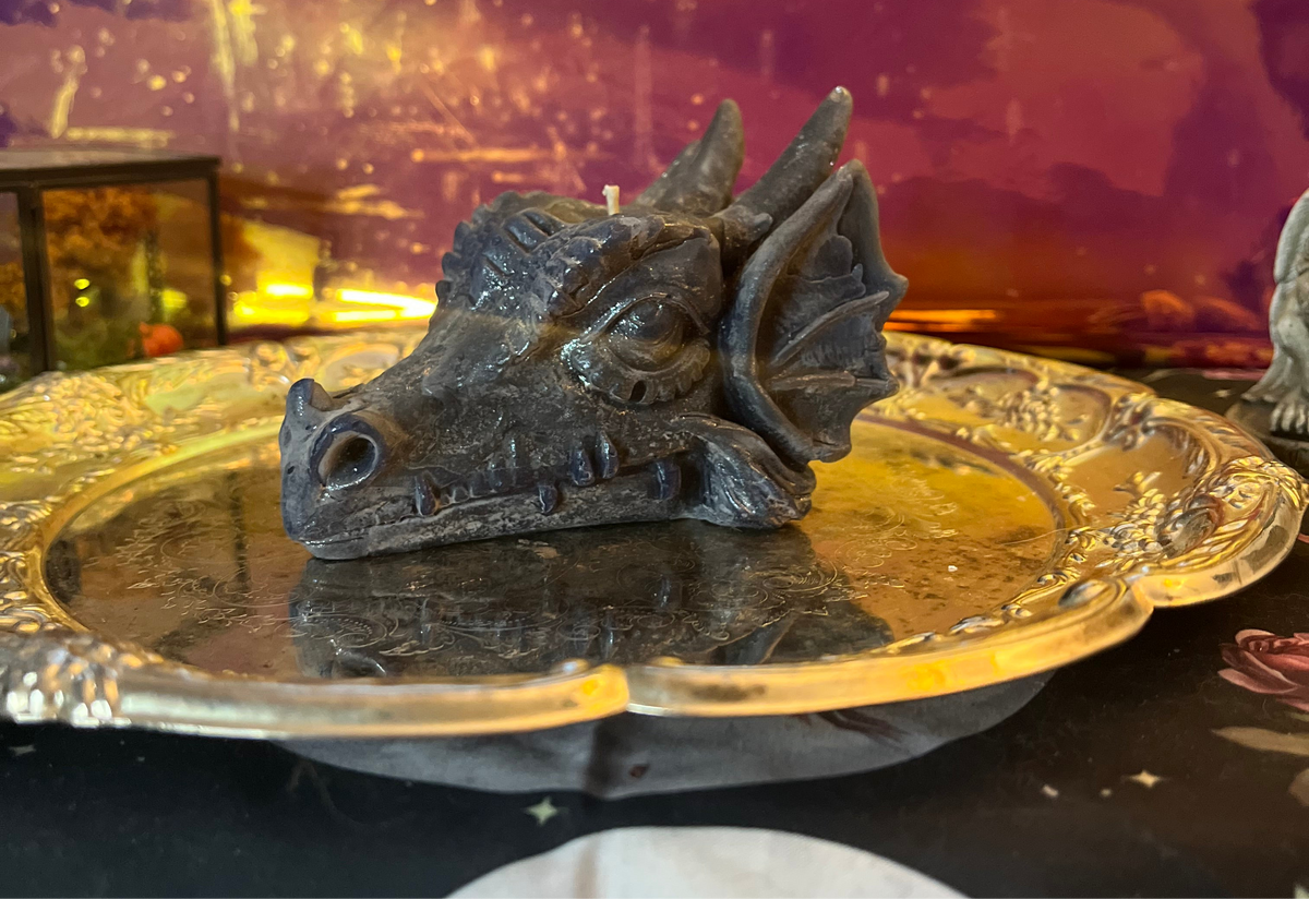 Custom Beeswax Dragon