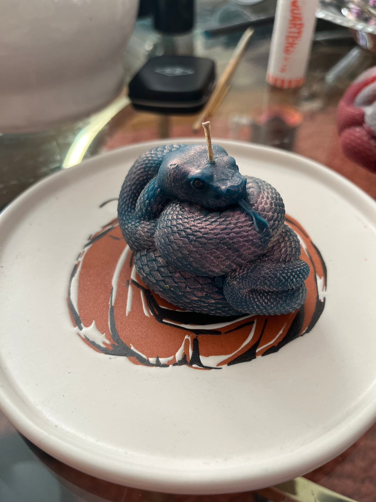 Custom Beeswax Snake