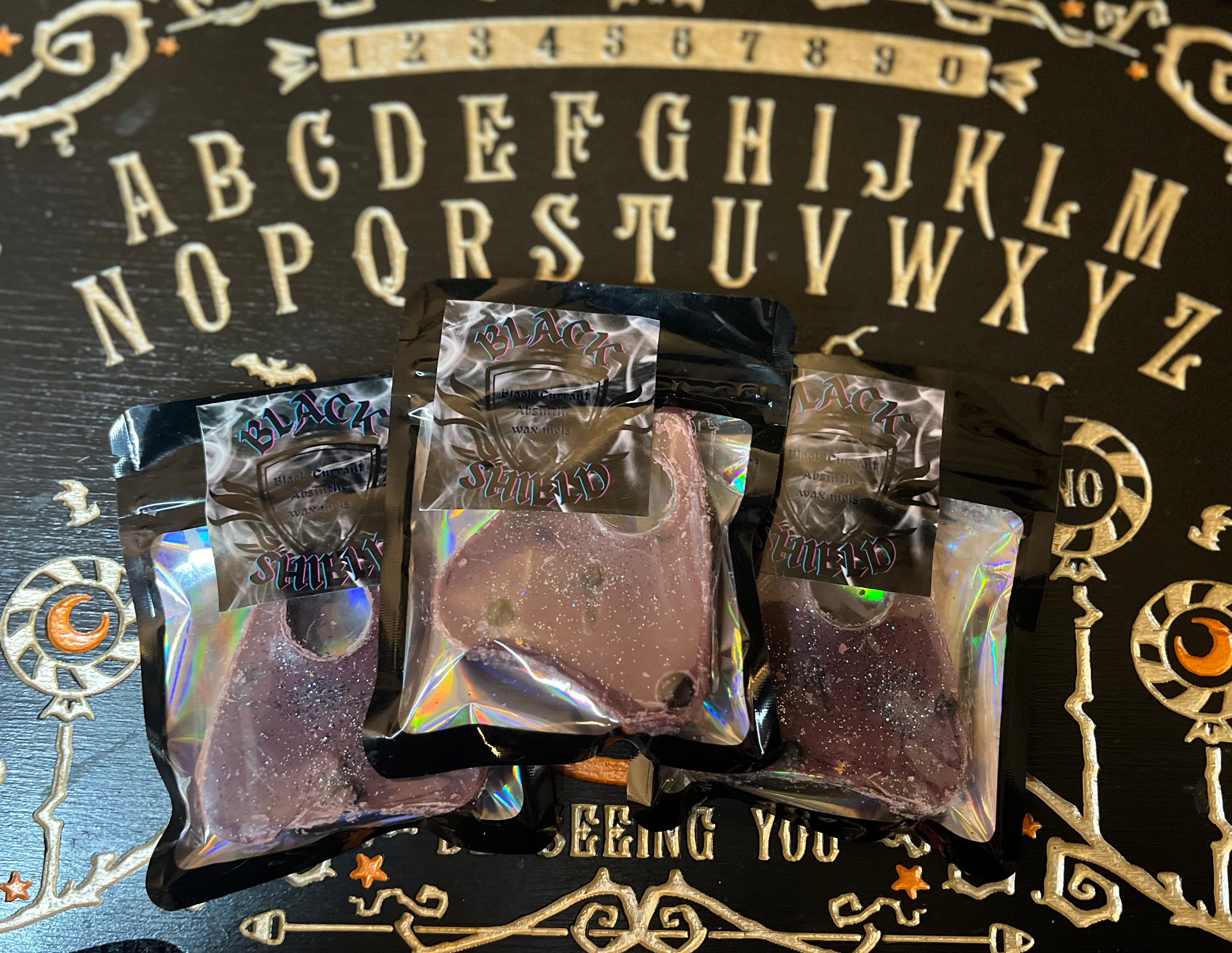Black Shield Planchette Wax Melt
