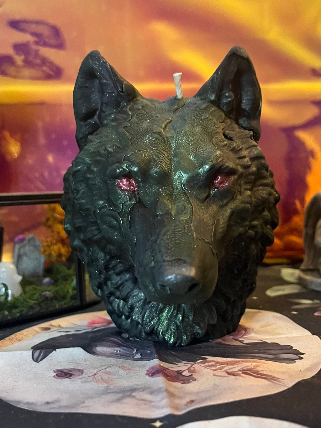 Custom Beeswax Wolf